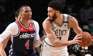 NBA附加赛-塔图姆爆砍50+8，凯尔特人力克奇才晋级季后赛
