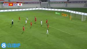 半场-张玉宁破门越位在先+解围险些乌龙 国足0-0暂平越南
