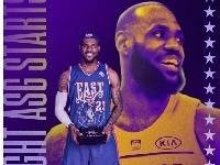 连续18年全明星首发历史第一！詹姆斯：这是格洛丽亚的儿子👑