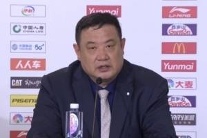 徐长锁：这场球输得可惜 队员们在场上也没有比对方更加积极主动