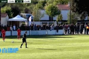 任意球直接进！小将萧晨熙破门，U16国足先入一球
